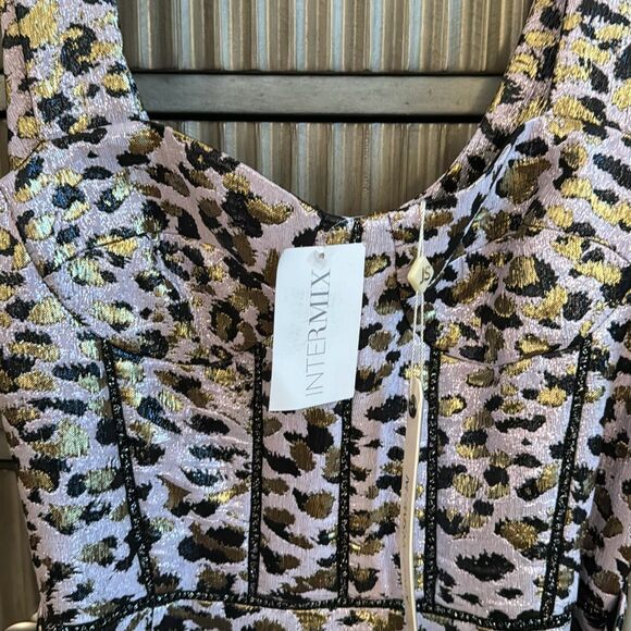 Jonathan Simkhai Lamé Jacquard Bustier Dress size 8 NWT - Picture 11 of 15